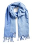 17151091 Pcnoah Tweekleurige Shawl - Hydrangea/Kentucky Blue