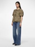 17156546 Pcnancy Leopard Top - Dove