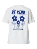 17159937 Pcdaisy T-Shirt Be Kind - Cloud Dancer