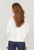 17176 HIKE-SW3 Sweater met Borduursel - Cream/Black