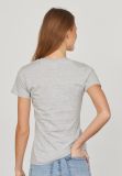 17357 Heda-Ss1 T-Shirt - Licht Grijs