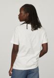 17463 HEKA-SS T-Shirt met Geboruurd Detail - Cream