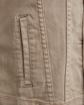 FQRock-Jacket spijkerjasje van Freequent in de kleur taupe.