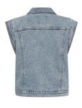 204102 FQBagger Moueloos Spijkerjack - Light Blue Denim