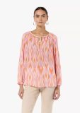 Merk Comma Blouse lange mouwen all over print