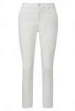 Slimfit broek van het merk Comma in de kleur wit.