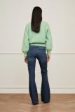Flare spijkerbroek van het merk Fabienne Chapot in de kleur denim.