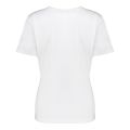 T-Shirt van Geisha met korte mouwen, ronde hals en print in de kleur wit.