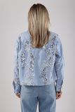 NKS02048 Tessa Blouse Paillet - Sky