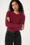 CLT-PUL-23-AW24 Lillian Slim Pullover - Cerise Red