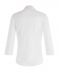 Off white blouse van Moscow met 3/4 mouwen.