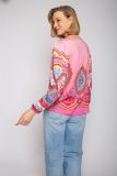 roze, top, blouse, blousetop, emily van den bergh, paisley print