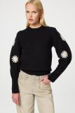 CLT-PUL-07-AW24 Biba Pullover - Zwart