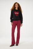 CLT-SWE-10-AW24 Terry Sport Heart Sweater- Zwart