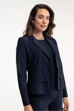 94811 Bright Bonded Blazer - Dark Blue