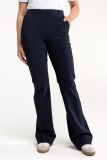 94812 Flair Long Bonded Trousers - Donker Blauw