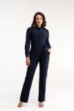 94815 Angel LS Jumpsuit - Zwart