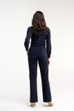 94815 Angel LS Jumpsuit - Zwart