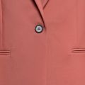 Blazer met reverskraag, paspelzakken en een knoopsluiting van het merk &Co Woman in de kleur blush.