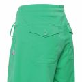 Korte travelbroek met elastieken boord en drawstring van het merk &Co Woman in de kleur groen.
