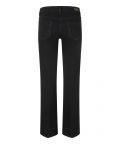Flared 5-pocket broek van het merk Cambio in de kleur zwart.