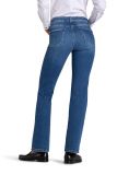 5-Pocket spijkerbroek van het merk Cambio met flared pijpen in de kleur blue denim medium contrast.