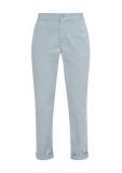 Chino broek van het merk Comma in de kleur licht blauw.