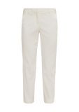 Broek met slanke pasvorm, halfhoge taille en casual look van het merk Comma in de kleur wit.