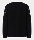 Pullover met strass steentjes.