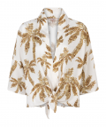 blousetop, palmprint, esqualo, off white