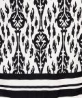 Geprinte rok van ESqualo in de kleur wit/zwart.