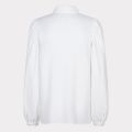 Basis blouse  met lange mouwen van het merk Esqualo in de kleur off white.