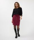 F24.05504 Sweater Twisted Sleeve - Zwart