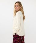 F24.27505 Pullover Big Stones - Off White