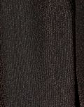 Mouwloze top met V-hals en lurex draadje van het merk Freequent in de kleur black/cappuccino.
