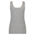 tanktop, singlet, hemdje, hemd, mouwloze top, gestreept, nukus, donker blauw, wit