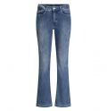 Bootcut jeans met slimfit in de kleur authentic summer blue wash.