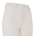 Straight fit denim broek met 7/8 lengte van het merk Mac in de kleur antique white.