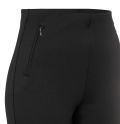 Bootcut broek met voorzakken met ritsje van het merk Cambio in de kleur zwart.