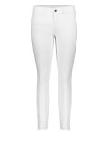 Denim broek met aangesloten fit en 7/8 lengte van het merk MAC in de kleur wit.