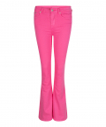 Denim broek met flare pijp van het merk Esqualo in de kleur roze.