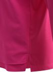 Roze shirt met stretch, lange mouwen en borstzakken van het merk Milano.