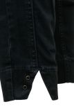 5-Pocket spijkerbroek van het merk Rosner met studs en splitje aan de onderkant in de kleur dark blue used.