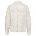 off white, blouse, overhemd, pailletten, nukus