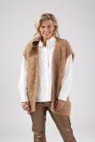 FW241817 Gilly Gilet Lurex - Camel