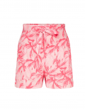 Short van het merk Fabienne Chapot met een striksluiting en all-overprint in de kleur pink grapefruit.