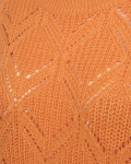 Oranje pullover met ronde hals en lange mouwen van Freequent.