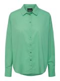 Loose fit blouse met lange mouwen in de kleur absinthe green.