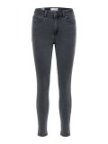 Skinny fit spijkerbroek met 5-pocket model in de kleur med grey.