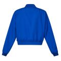 Bomber jacket met drukknoop sluiting, borstzakken en lange mouwen met boorden van het merk Sisters Point in de kleur cobalt